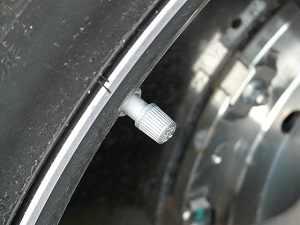 Tire air pin