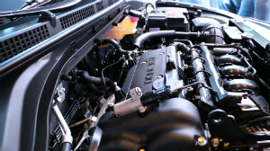 engine of a car